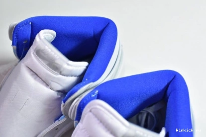 1 WHITE RETRO - BLUE JORDAN HIGH RACER ZOOM 0726